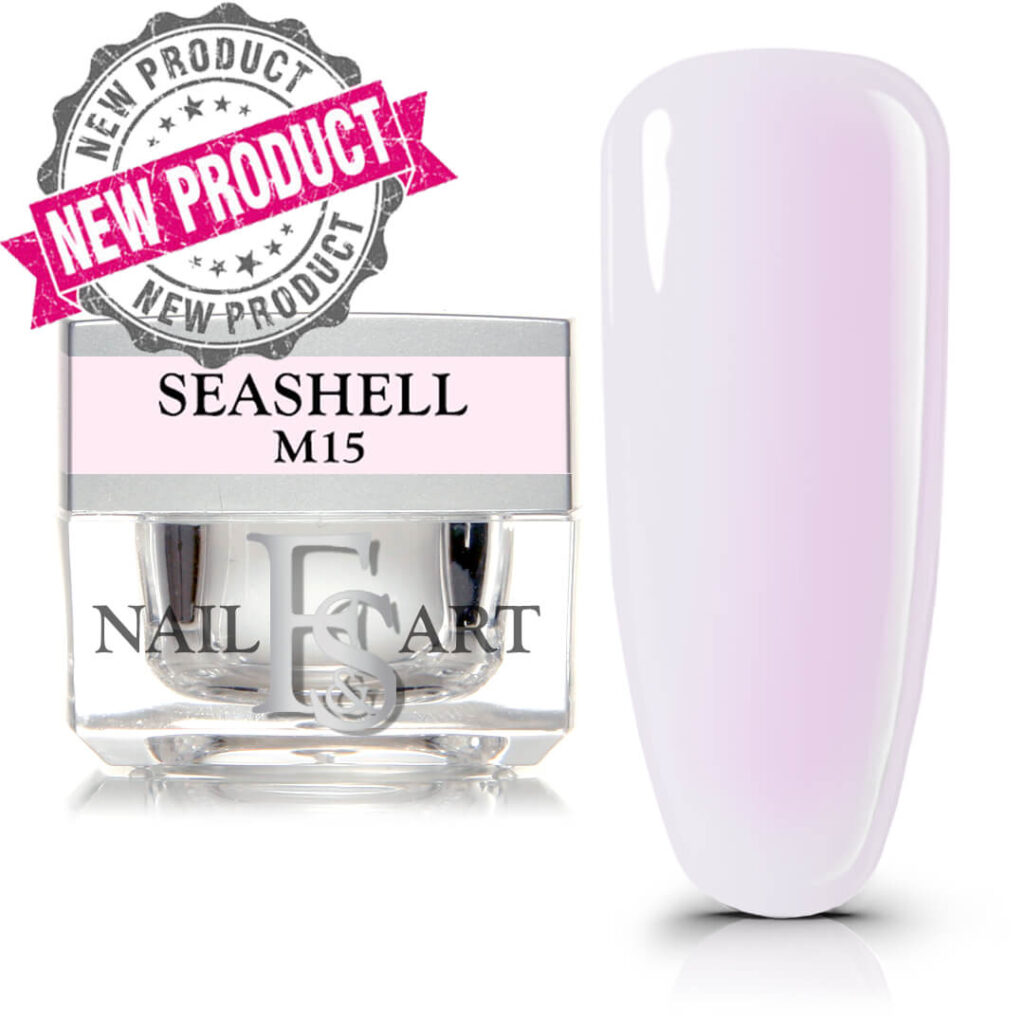 Seashell M15 - bez fiksiranja - Sedef beli - Golden Nails Srbija